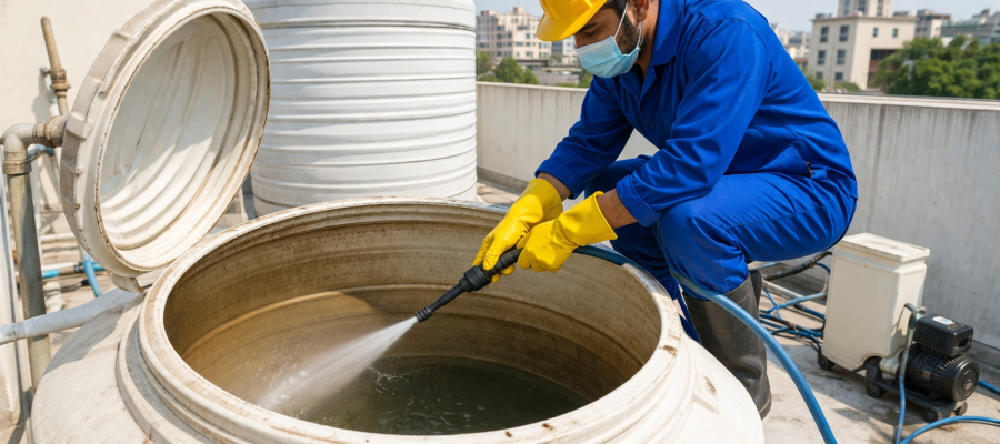 Why Water Tank Cleaning Services Are Essential for Safe Water