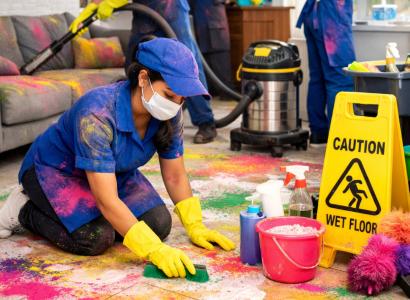 Professional Post Holi Cleaning Services in Delhi India