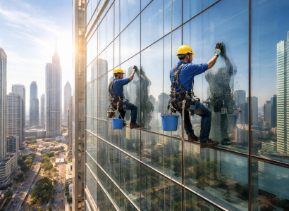 Why High Rise Glass Cleaning Is Essential for Modern Buildings