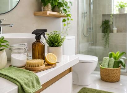Eco-Friendly Bathroom Deep Cleaning Tips for a Sparkling