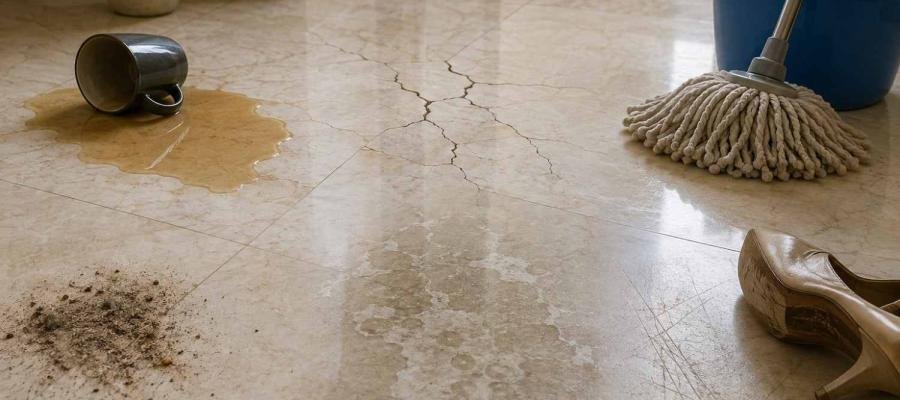 5 Common Mistakes That Can Damage Marble Flooring