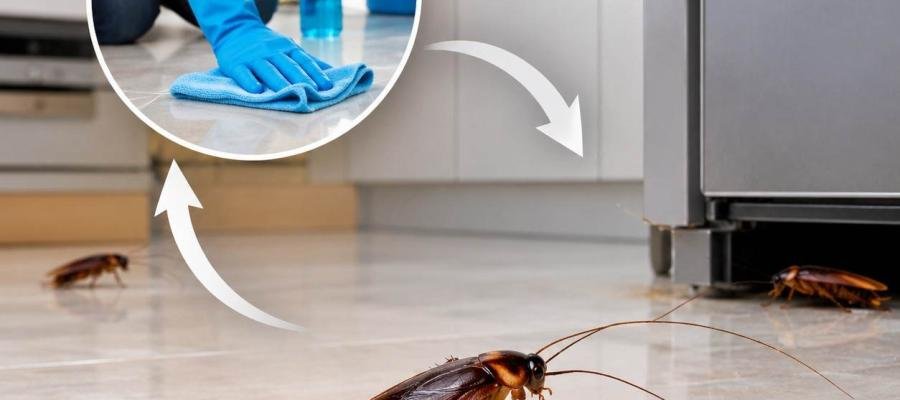 Why Cockroaches Keep Coming Back After Cleaning