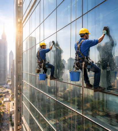 Why High Rise Glass Cleaning Is Essential for Modern Buildings