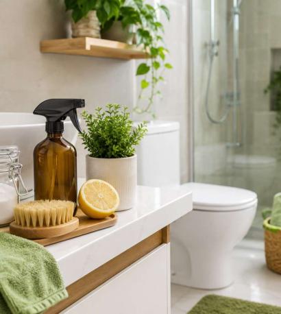 Eco-Friendly Bathroom Deep Cleaning Tips for a Sparkling