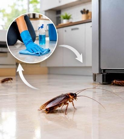 Why Cockroaches Keep Coming Back After Cleaning