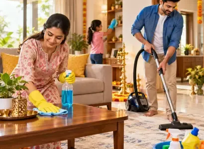 Pre-Festival Home Deep Cleaning Checklist for Indian Families