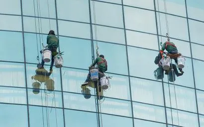 High Rise Glass Cleaning